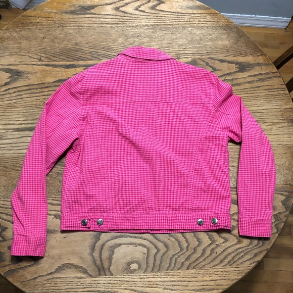 Lot of TWO Plaid/Checked Jean Jackets - Picture 3 of 6